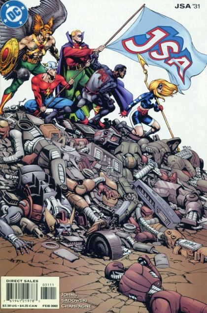 JSA Making Waves |  Issue#31 | Year:2001 | Series: JSA | Pub: DC Comics