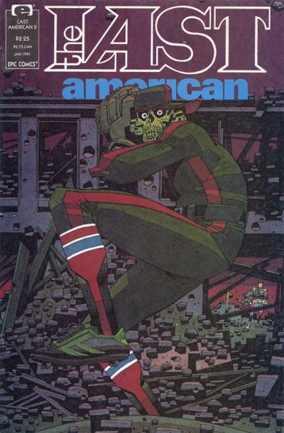 Last American Apocalypse: The Musical |  Issue#2 | Year:1991 | Series: Last American | Pub: Marvel Comics