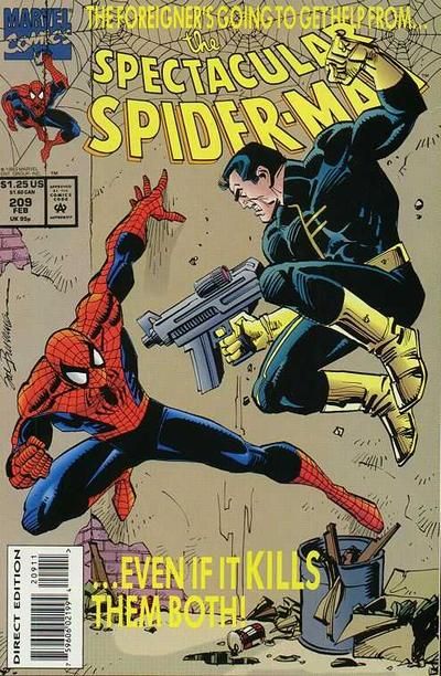 The Spectacular Spider-Man, Vol. 1 Foreign Objects |  Issue#209A | Year:1993 | Series: Spider-Man |