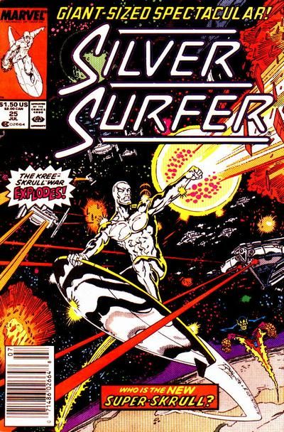 Silver Surfer, Vol. 3 Back From Black...? |  Issue#25B | Year:1989 | Series: Silver Surfer | Pub: Marvel Comics |