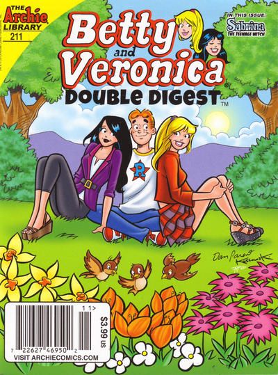 Betty & Veronica Double Digest  |  Issue#211B | Year:2013 | Series:  | Pub: Archie Comic Publications