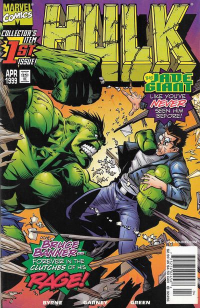 (Damaged Comic Readable/Acceptable Condtion)  The Incredible Hulk, Vol. 2 The Gathering Storm |  Issue#1B | Year:1999 | Series: Hulk | Pub: Marvel Comics