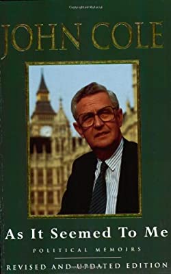 As it Seemed to Me: Political Memoirs by Cole, John | Paperback |  Subject: Biographies & Autobiographies | Item Code:R1|D7|1956