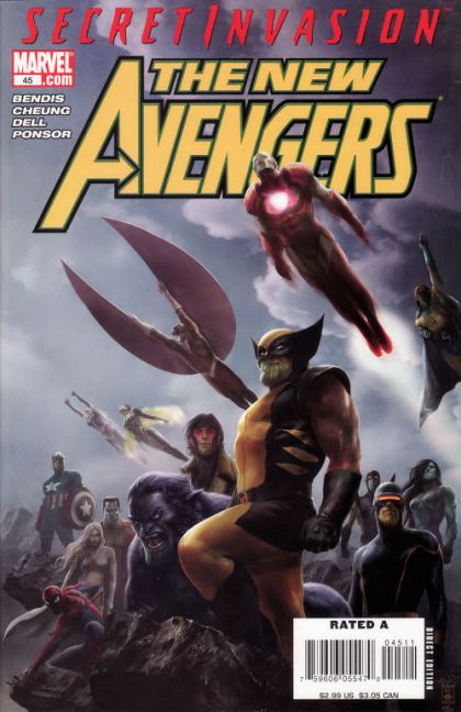 New Avengers, Vol. 1 Secret Invasion  |  Issue#45 | Year:2008 | Series:  | Pub: Marvel Comics |