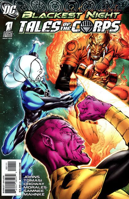 Blackest Night: Tales of the Corps Blackest Night - Saint Walker / For Your Love / Tales Of The Indigo Tribe |  Issue#1A | Year:2009 | Series: Blackest Night | Pub: DC Comics