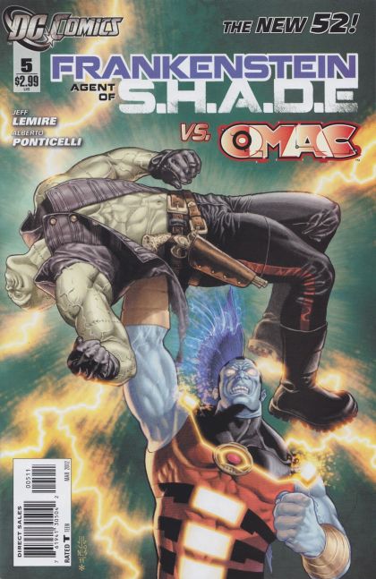 Frankenstein: Agent of S.H.A.D.E. vs. OMAC |  Issue#5 | Year:2012 | Series:  | Pub: DC Comics