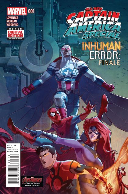 All-New Captain America Special Inhuman Error - Part Three |  Issue#1A | Year:2015 | Series:  | Pub: Marvel Comics | Regular Jamal Campbell Cover