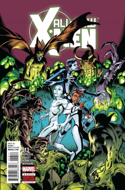 All-New X-Men, Vol. 2  |  Issue#13 | Year:2016 | Series: X-Men | Pub: Marvel Comics | Mark Bagley Regular Cover