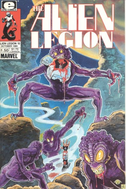 Alien Legion, Vol. 1 Desperate Measures |  Issue#10 | Year:1985 | Series:  |