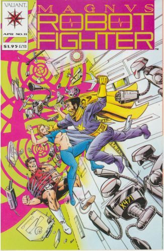 Magnus Robot Fighter, Vol. 1 The Xyrkol Trilogy, Part 3: Sun of the Devil |  Issue#11 | Year:1992 | Series: Magnus Robot Fighter | Pub: Valiant Entertainment