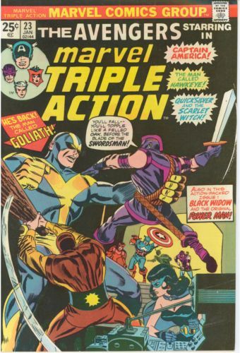Marvel Triple Action, Vol. 1 This Power Unleashed! |  Issue#23 | Year:1975 | Series:  | Pub: Marvel Comics