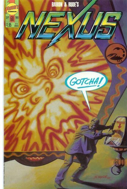 Nexus, Vol. 2 Wipeout |  Issue#60 | Year:1989 | Series: Nexus | Pub: First Comics |