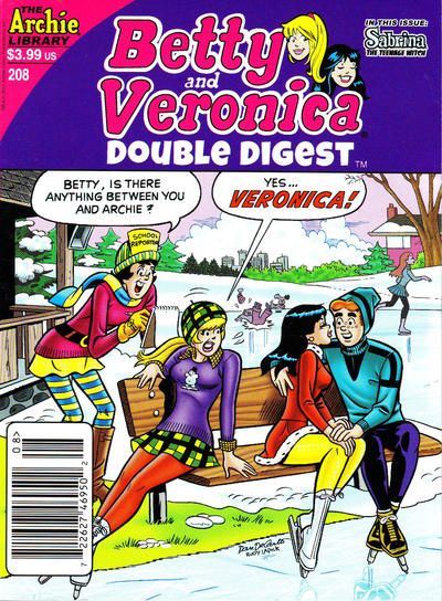 Betty & Veronica Double Digest  |  Issue#208B | Year:2013 | Series:  | Pub: Archie Comic Publications