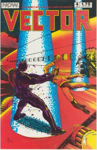 Vector Last Stand At Stonehenge |  Issue#4 | Year:1987 | Series:  | Pub: NOW Comics