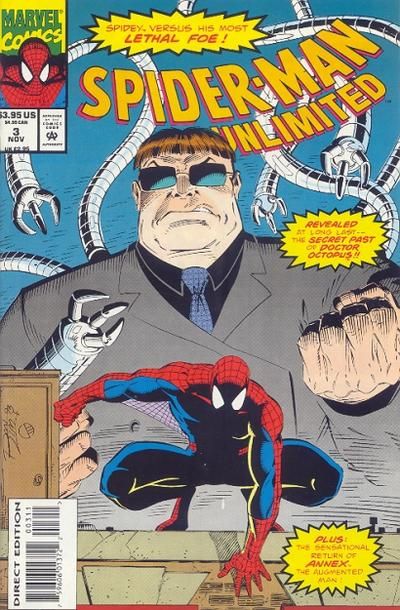 Spider-Man Unlimited, Vol. 1 An Obituary For Octopus |  Issue#3A | Year:1993 | Series: Spider-Man | Pub: Marvel Comics