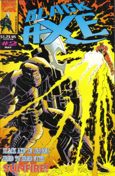 Black Axe The Spirit of the Sword |  Issue#2 | Year:1993 | Series:  | Pub: Marvel Comics