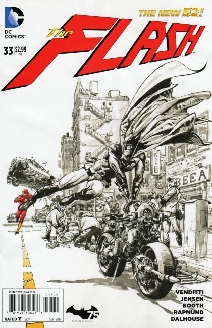 Flash, Vol. 4 A Step Behind |  Issue#33B | Year:2014 | Series: Flash | Pub: DC Comics