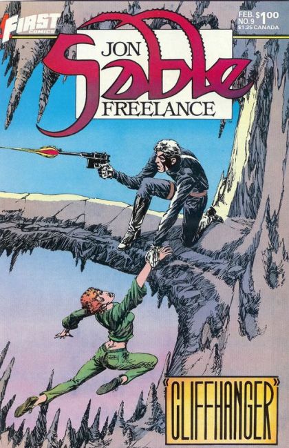 Jon Sable, Freelance Cliffhanger! |  Issue#9 | Year:1983 | Series: Jon Sable | Pub: First Comics