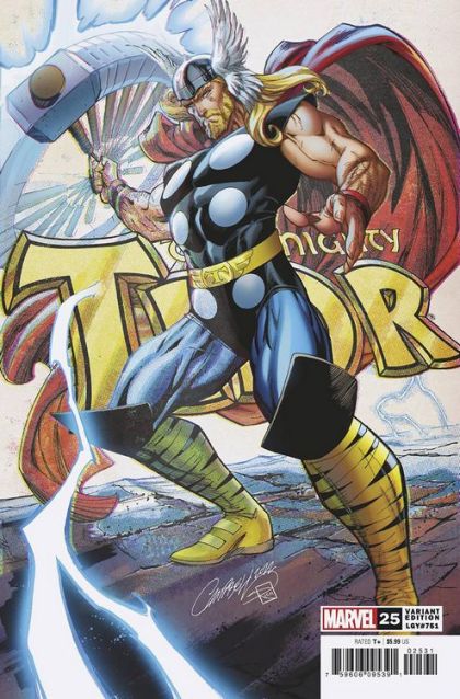 Thor, Vol. 6  |  Issue#25C | Year:2022 | Series:  | Pub: Marvel Comics | J. Scott Campbell Cover