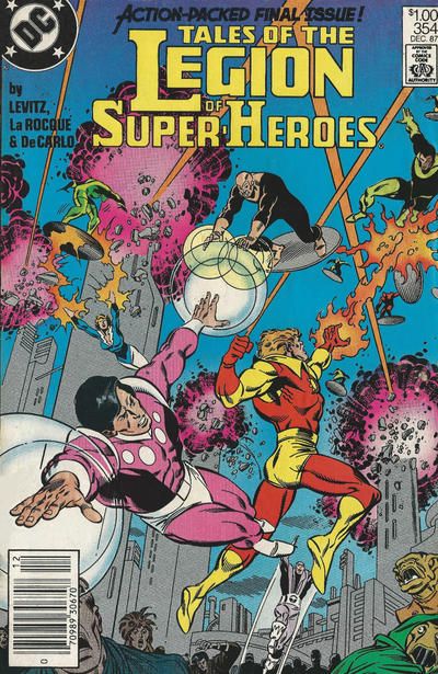 Tales of the Legion of Super-Heroes No Star Shall Shine |  Issue#354B | Year:1987 | Series: Legion of Super-Heroes |