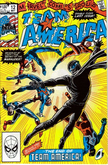 Team America The End of Team America! |  Issue#12A | Year:1983 | Series:  |