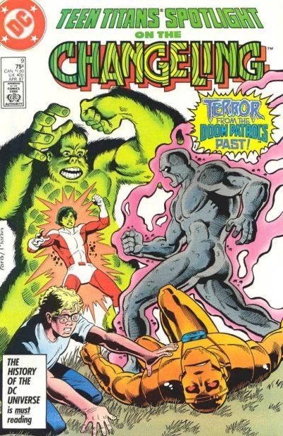 Teen Titans Spotlight Elements of Doom |  Issue#9A | Year:1987 | Series: Teen Titans | Pub: DC Comics