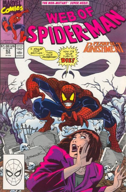 Web of Spider-Man, Vol. 1 Clouds From a Distant Storm |  Issue#63A | Year:1990 | Series: Spider-Man |