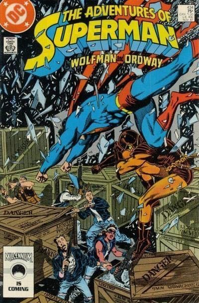 The Adventures of Superman Gangwar, Shambles |  Issue#434A | Year:1987 | Series: Superman |