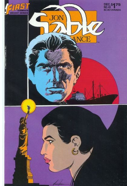 Jon Sable, Freelance Assault on a Lady |  Issue#43 | Year:1986 | Series: Jon Sable | Pub: First Comics