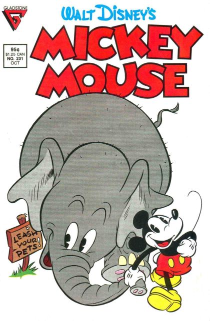 Mickey Mouse  |  Issue#231 | Year:1987 | Series: Mickey Mouse | Pub: Gladstone |