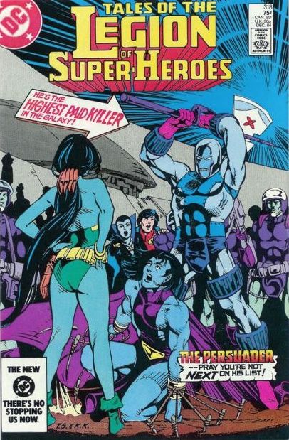 Tales of the Legion of Super-Heroes Shadows Of Future Past |  Issue#318A | Year:1984 | Series: Legion of Super-Heroes |