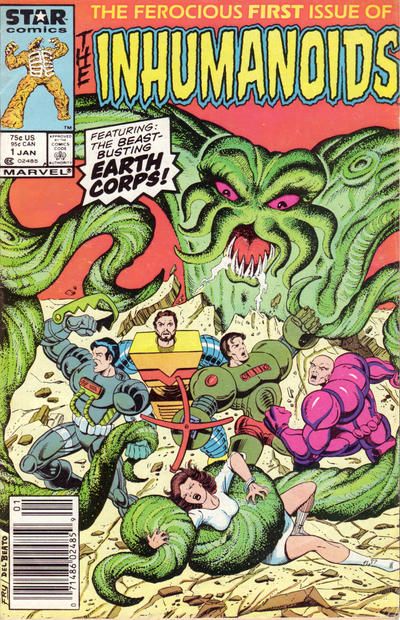 The Inhumanoids  |  Issue#1B | Year:1987 | Series:  | Pub: Marvel Comics |