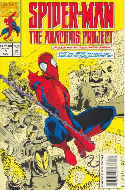 Spider-Man: The Arachnis Project  |  Issue#1A | Year:1994 | Series: Spider-Man | Pub: Marvel Comics | Direct Edition