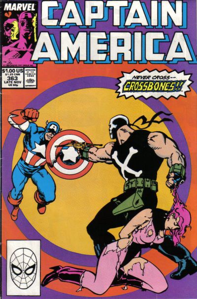 Captain America, Vol. 1 Moon Over Madripoor / Malus Aforethought |  Issue#363A | Year:1989 | Series: Captain America |