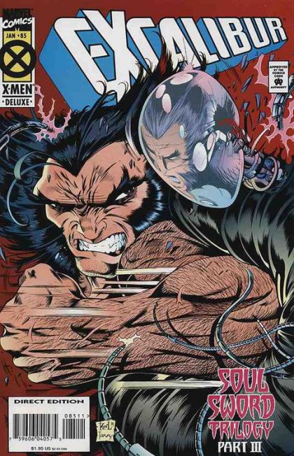 Excalibur, Vol. 1 Soul Sword Trilogy, Part 3: Edge Of Night |  Issue#85A | Year:1994 | Series: Excalibur | Pub: Marvel Comics