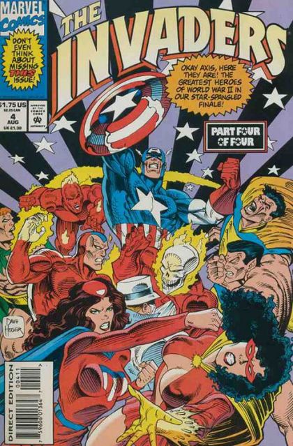 The Invaders, Vol. 2 ...And a Hero Shall Die! |  Issue#4A | Year:1993 | Series: Invaders |