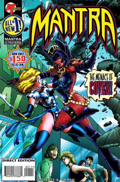 Mantra, Vol. 2 My So-Called Magic Life |  Issue#1A | Year:1995 | Series:  | Pub: Malibu Comics