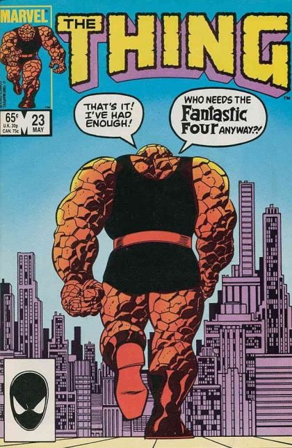 The Thing, Vol. 1 "Remembrances" |  Issue#23A | Year:1985 | Series: Fantastic Four | Pub: Marvel Comics