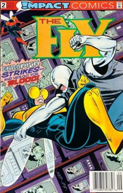 The Fly (Impact Comics) Danger On Wheels |  Issue#2B | Year:1991 | Series:  | Pub: DC Comics