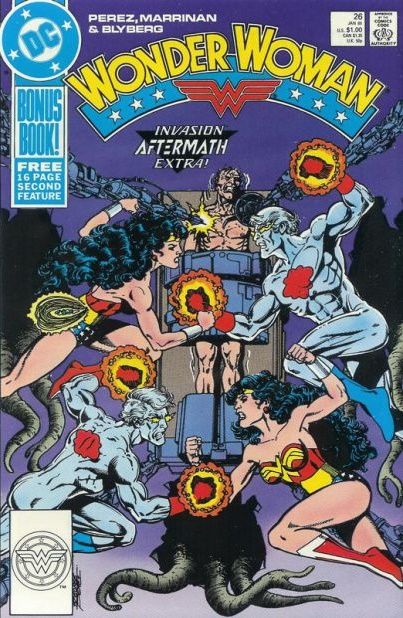 Wonder Woman, Vol. 2 Invasion - The Immortal Storm |  Issue#26A | Year:1989 | Series: Wonder Woman | Pub: DC Comics