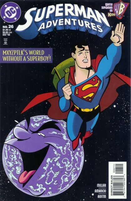 Superman Adventures Yesterday's Man Of Tomorrow |  Issue#26A | Year:1998 | Series: Superman | Pub: DC Comics