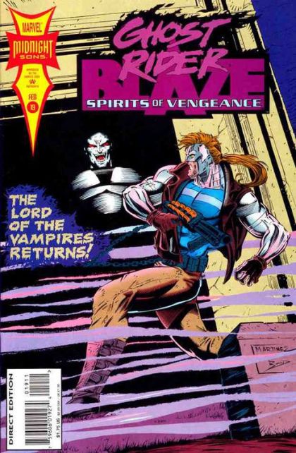 Ghost Rider / Blaze: Spirits of Vengeance Alone! |  Issue#19 | Year:1993 | Series:  | Pub: Marvel Comics