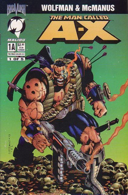 The Man Called A-X (Malibu)  |  Issue#1A | Year:1994 | Series:  | Pub: Malibu Comics