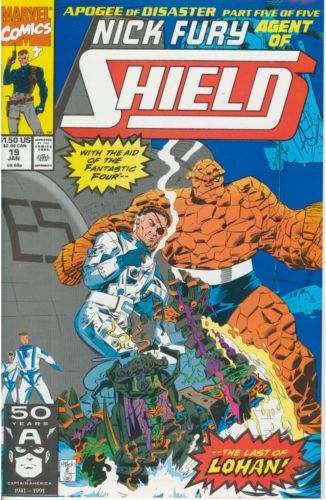 Nick Fury Agent of Shield, Vol. 4 Apogee of Disaster, Part 5: Down Range of The End of the World |  Issue#19 | Year:1991 | Series: Nick Fury - Agent of S.H.I.E.L.D. |