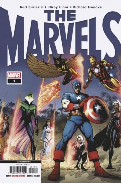 The Marvels ...the Birth of Madness |  Issue#1I | Year:2021 | Series:  | Pub: Marvel Comics | 2nd Printing