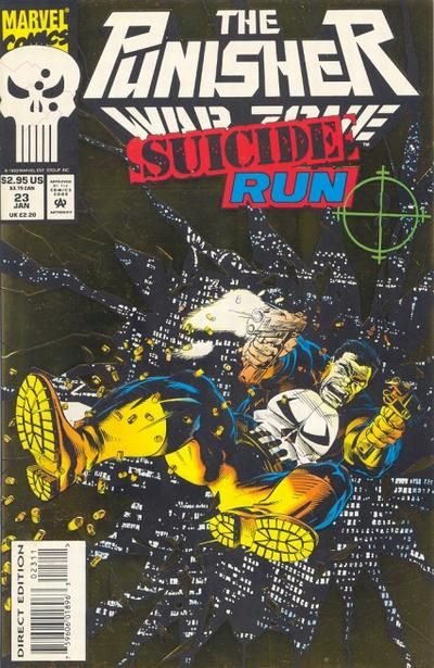 The Punisher: War Zone, Vol. 1 Suicide Run - Part 2: Bringing Down The House; The Punisher's Conditioning Techniques |  Issue#23A | Year:1993 | Series: Punisher | Pub: Marvel Comics