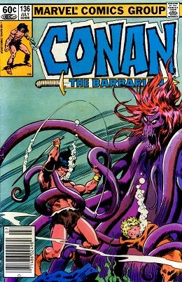 Conan the Barbarian, Vol. 1 The River Of Death |  Issue#136B | Year:1982 | Series: Conan |