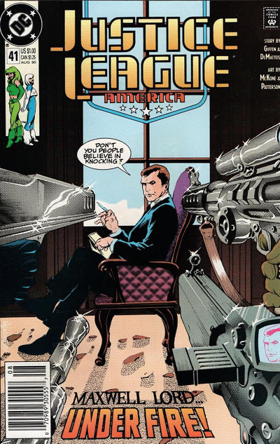 Justice League / International / America Maximum Force |  Issue#41B | Year:1990 | Series: Justice League | Pub: DC Comics