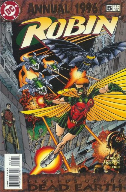 Robin Annual Legends of the Dead Earth - The Iron Sky |  Issue#5 | Year:1996 | Series: Robin | Pub: DC Comics