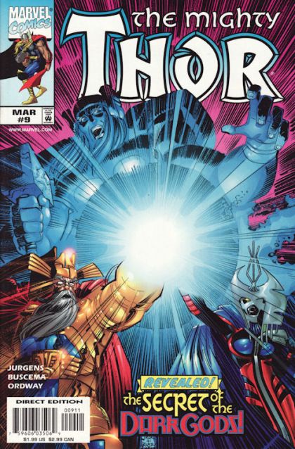 Thor, Vol. 2 Answers |  Issue#9A | Year:1999 | Series: Thor | Pub: Marvel Comics